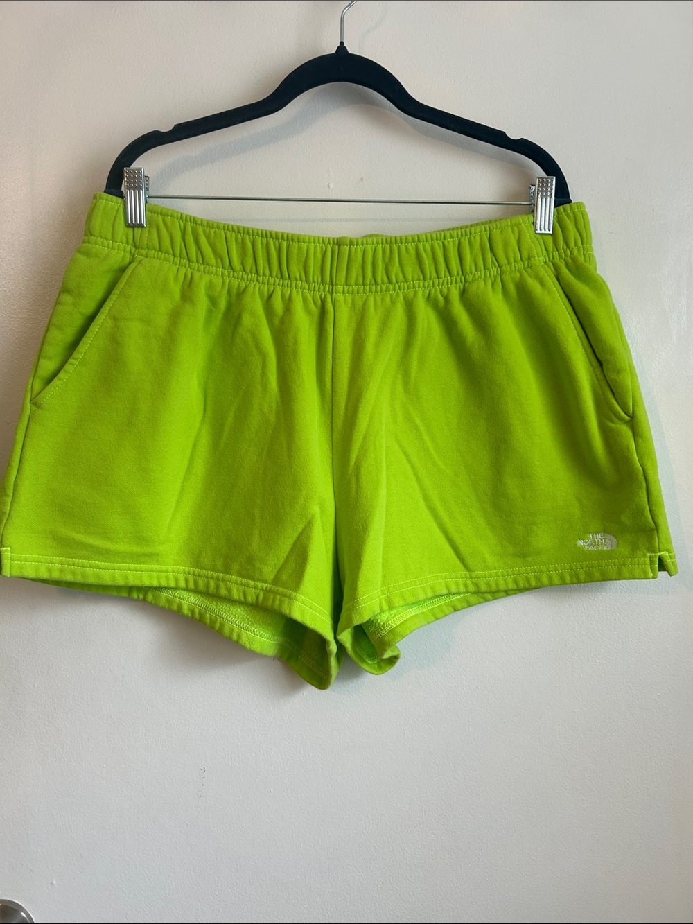 The North Face Women's Neon Green Athletic Shorts